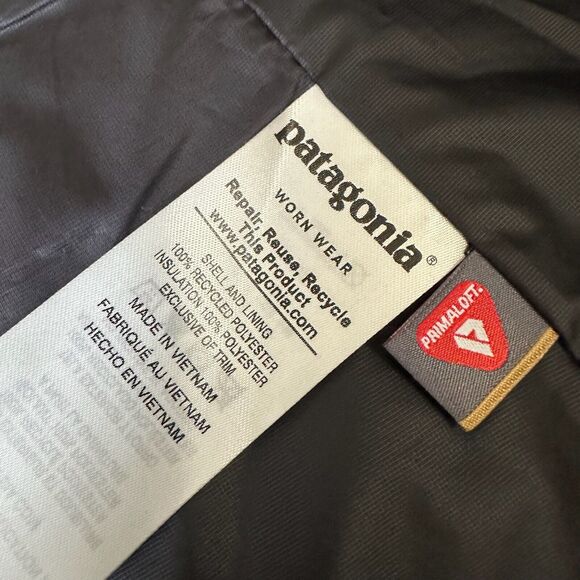 PATAGONIA YouTube Nano Puff Vest Jacket Black Full Zip Quilted Primaloft - Picture 10 of 12